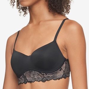 NWT Calvin Klein Women's Perfectly Fit Flex Poppy Floral Lightly Lined Bralette